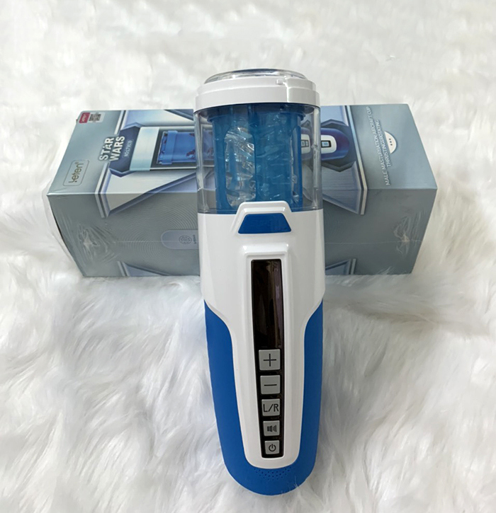 Máy thủ dâm xoay thụt Star Wars bú mút cực khoái